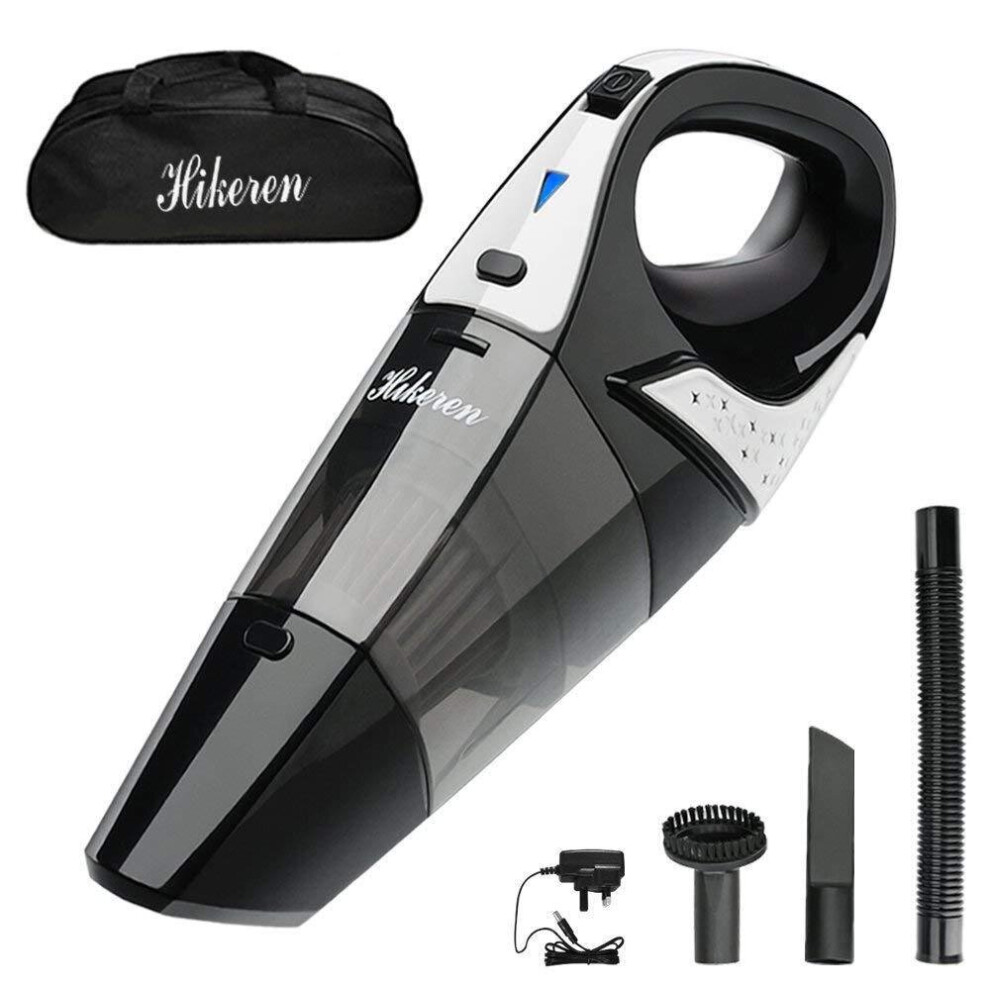Handheld Vacuum Cleaner, Portable Car Vacuum Cleaner, Rechargeable Black 5060911650003