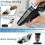 Handheld Vacuum Cleaner, Portable Car Vacuum Cleaner, Rechargeable 4