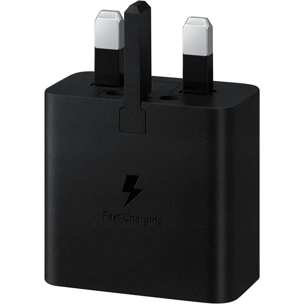 Samsung 15W USB C Mains Charger Black with C to C Cable