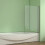 AICA Pivot Bath Shower 6mm Screen Tempered Glass Door Panel 1