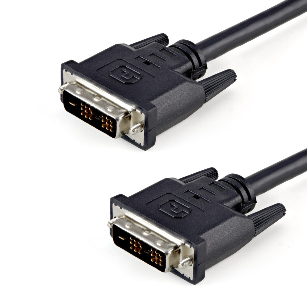 DVI TO DVI DVI-D SINGLE LINK MONITOR PC VIDEO HDTV CABLE 2M 1920 x 1080 4.59Gbps