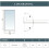 AICA Pivot Bath Shower 6mm Screen Tempered Glass Door Panel 3