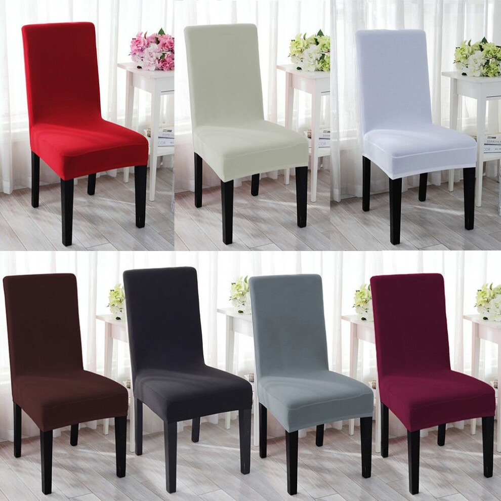 High Stretch Elastic Dining Room Wedding Banquet Chair Cover Home Decor