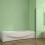 AICA Pivot Bath Shower 6mm Screen Tempered Glass Door Panel 4