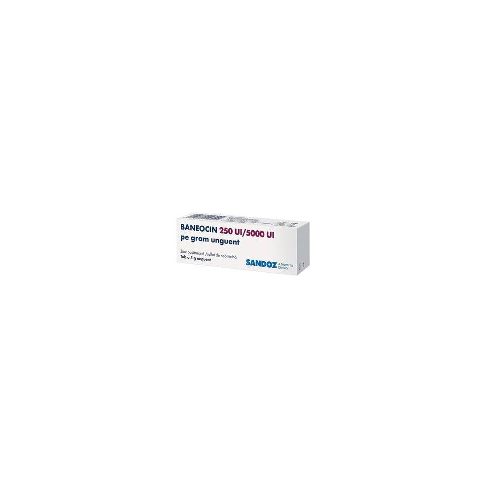 Baneocin ointment, 5 g, Sandoz