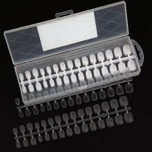 240pcs Full Cover Matte Short Nail Tips Fake Nails For Nail Salons And Diy Nail Art