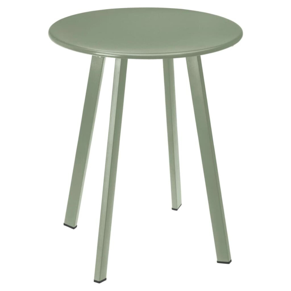 ProGarden End Table Patio Furniture Outdoor Coffee Side Table Matte Green