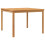 VidaXL vidaXL Solid Teak Wood Garden Dining Table Outdoor Terrace Patio Dinner Table 1