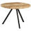 VidaXL vidaXL Solid Wood Mango Dining Table Dining Room Kitchen Round Dinner Table 10