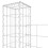VidaXL vidaXL U-shape Gabion Basket with 3 Posts Iron Basket Wall Fence Panel Barrier 5