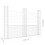 VidaXL vidaXL U-shape Gabion Basket with 3 Posts Iron Basket Wall Fence Panel Barrier 6