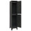 VidaXL vidaXL Locker Cabinet Anthracite 45 cm Steel Storage Office Cabinet Furniture 3