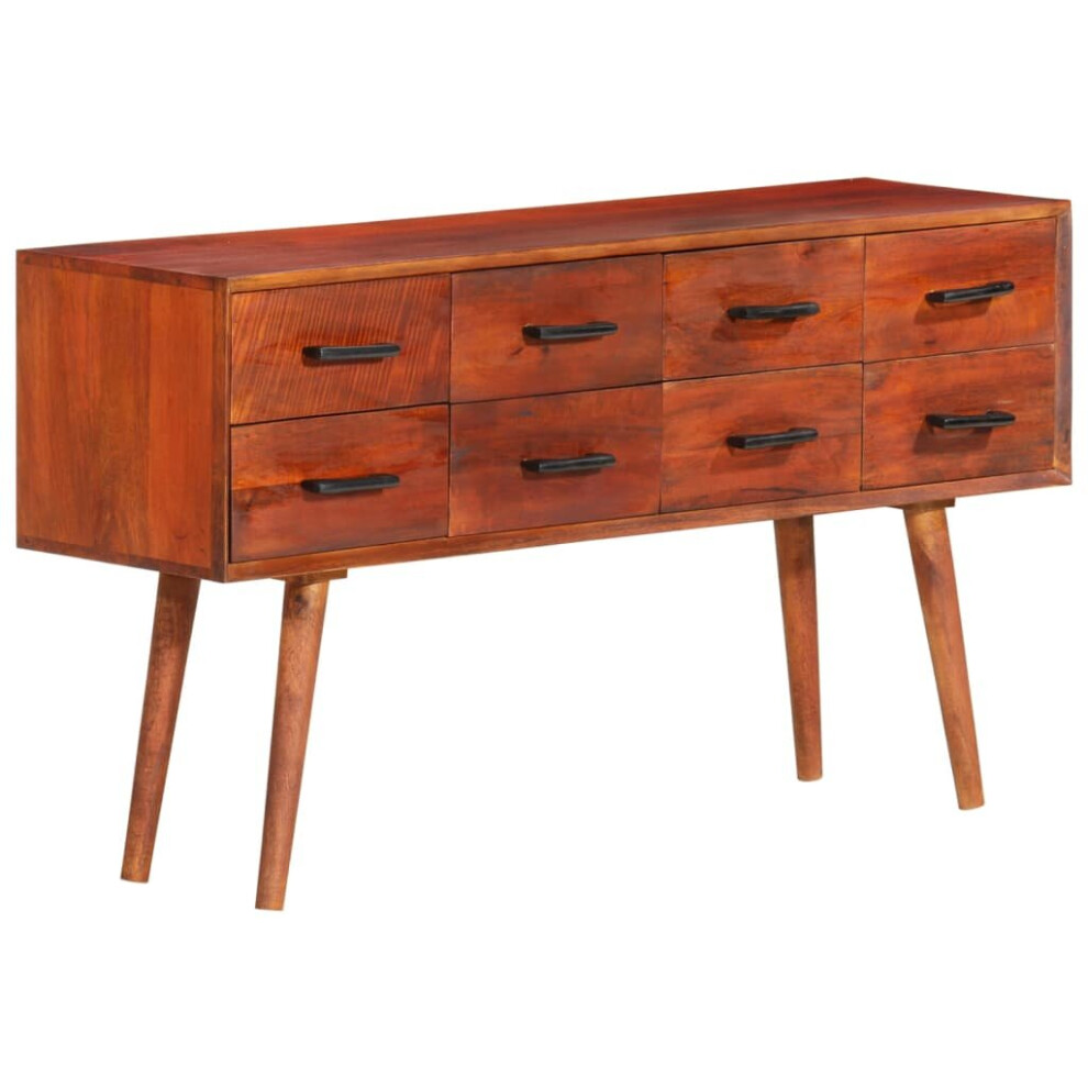 vidaXL Solid Wood Mango Sideboard 110x30x59 cm Storage Buffet Console Cabinet