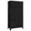 VidaXL vidaXL Locker Cabinet Black Steel Office Storage Locker Cabinet Furniture 1