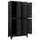 VidaXL vidaXL Locker Cabinet Anthracite Steel Office Storage Locker Cabinet Furniture 4