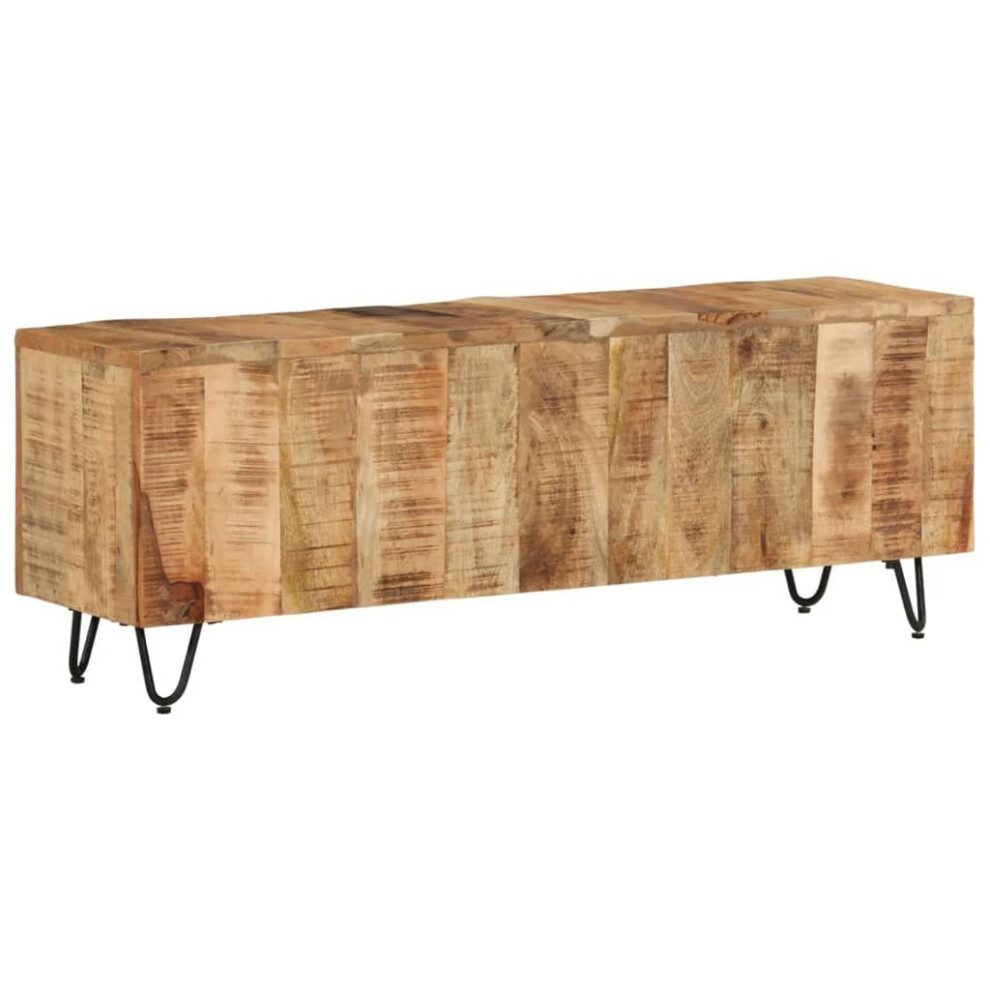 Vidaxl Solid Wood Mango Tv Cabinet Tv Shelf Hifi Stand Indoor Wooden Furniture