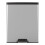 Curver Curver Pedal Bin Deco 65 L Silver Home Kitchen Trash Can Waste Rubbish Bin 1