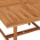 VidaXL vidaXL Solid Wood Teak Garden Dining Table Kitchen Dining Room Patio Table 5