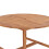 VidaXL vidaXL Solid Wood Teak Garden Dining Table Kitchen Dining Room Patio Table 5