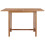 VidaXL vidaXL Solid Wood Teak Garden Dining Table Kitchen Dining Room Patio Table 2