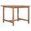 VidaXL vidaXL Solid Wood Teak Garden Dining Table Kitchen Dining Room Patio Table 1