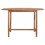 VidaXL vidaXL Solid Wood Teak Garden Dining Table Kitchen Dining Room Patio Table 2