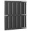 VidaXL vidaXL Gartentor WPC 100x112 cm Grau 3