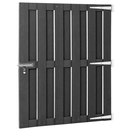 VidaXL vidaXL Gartentor WPC 100x112 cm Grau 2