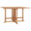 VidaXL vidaXL Solid Wood Teak Folding Garden Dining Table Kitchen Dining Room Table 1