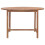 VidaXL vidaXL Solid Wood Teak Garden Dining Table Kitchen Dining Room Patio Table 2