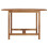 VidaXL vidaXL Solid Wood Teak Garden Dining Table Kitchen Dining Room Patio Table 3