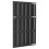 VidaXL vidaXL Gartentor WPC 100x180 cm Grau 3