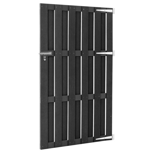 VidaXL vidaXL Gartentor WPC 100x180 cm Grau 2