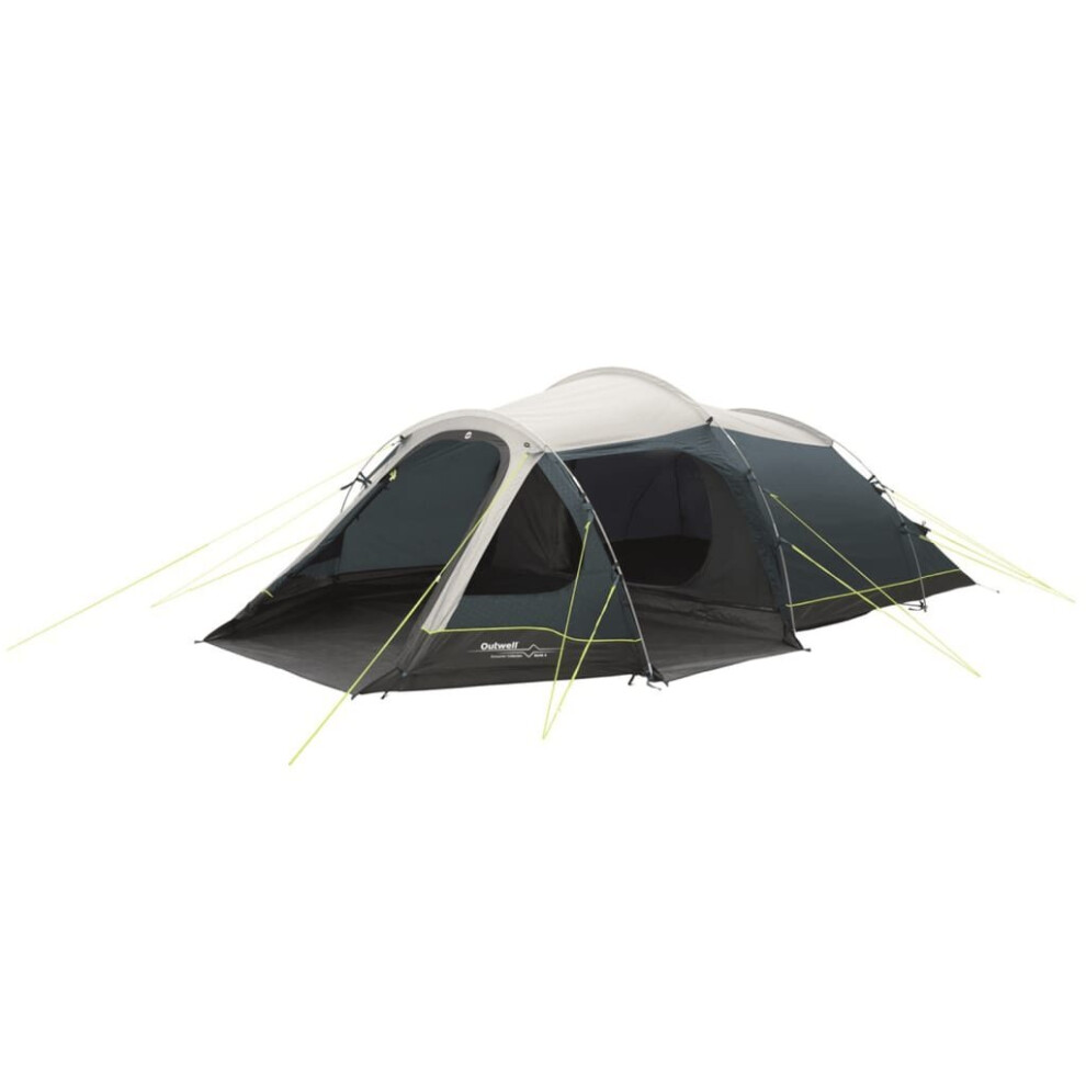Outwell Tunnel Tent 4-person Blue Outdoor Living Hiking Camping Tent Safety