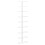 VidaXL vidaXL Wall-mounted Wine Rack for 9 Bottles White Iron Kitchen Bottle Holder 1