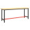 VidaXL vidaXL Work Bench Frame Matte Black and Matte Red Metal Table Bracket Base 2