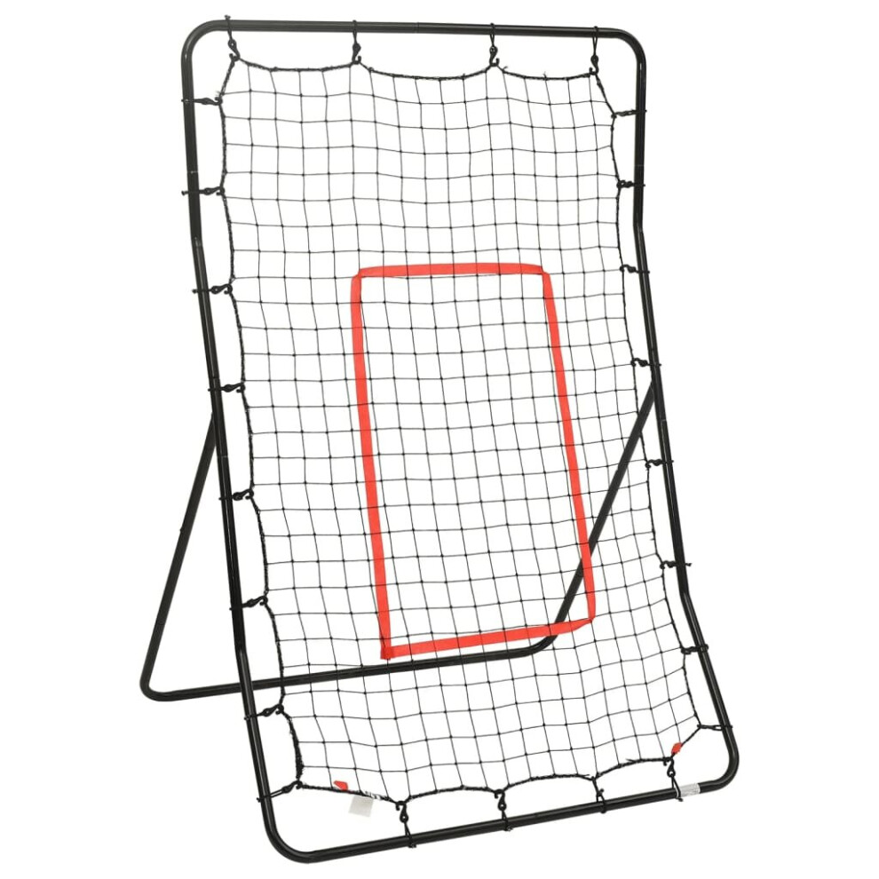 vidaXL Softball Rebounder Steel Football Practice Kickback Cricket Rebounder