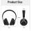 (Blue) Wireless Headset Bluetooth Headphone Noise Cancelling Game Headset With Led Light 3