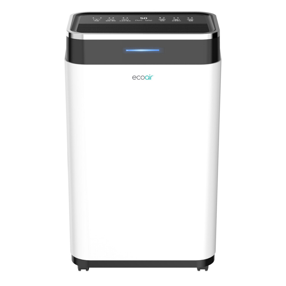 Ecoair Dc18 Mk2 Dehumidifier 18 L/Day Digital Humidity Display Laundry