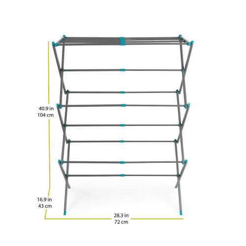 Beldray BELDRAY GREY 3 TIER CLOTHES DRYER AIRER HORSE FOLDING COMPACT 1