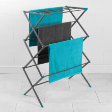 BELDRAY GREY 3 TIER CLOTHES DRYER AIRER HORSE FOLDING COMPACT