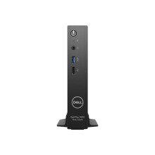 OptiPlex 3000 Thin Client Intel Celeron N5105 (4 MB cache, 4 cores, 4 threads) 4 GB, 1 x 4 GB, DDR4, 3200 MHz 32 GB eMMC
