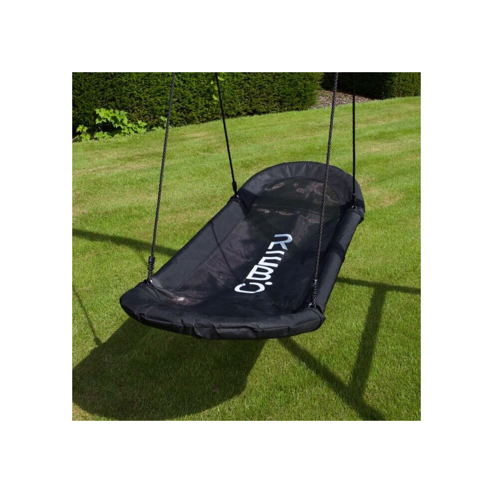 (Double) Rebo Fabric Boat-Style Children's Swing Seat - Perfect for Swing Sets and Climbing Frames