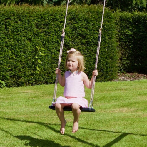 Rebo Rebo Heavy Duty Solid Rubber Children's Swing Seat - Perfect for Swing Sets and Climbing Frames 1