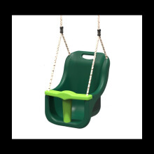 (Green) Rebo Baby Swing Seat - Perfect for Swing Sets and Climbing Frames