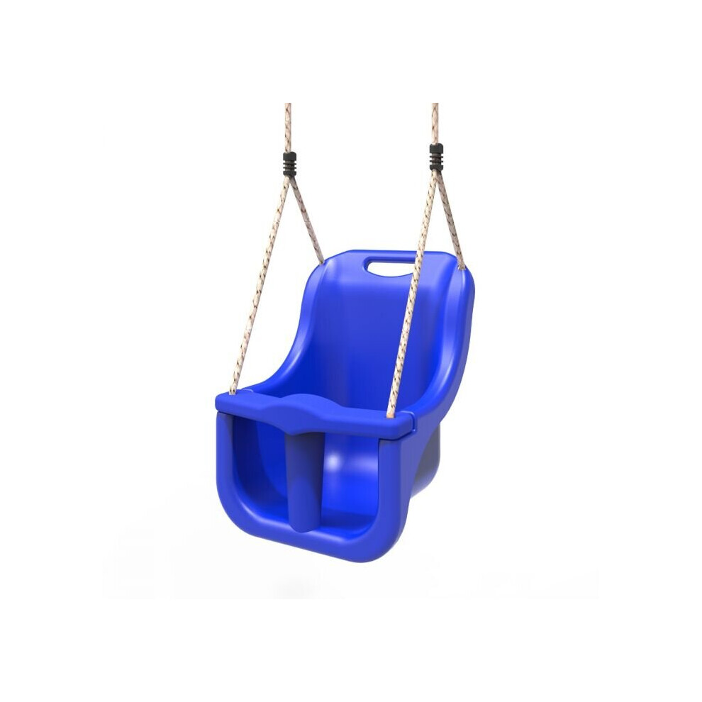 (Blue) Rebo Baby Swing Seat - Perfect for Swing Sets and Climbing Frames