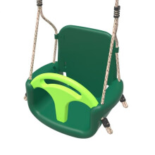 (Green) Rebo 3 in 1 Baby Toddler Children's Growable Swing Seat - Perfect for Swing Sets and Climbing Frames