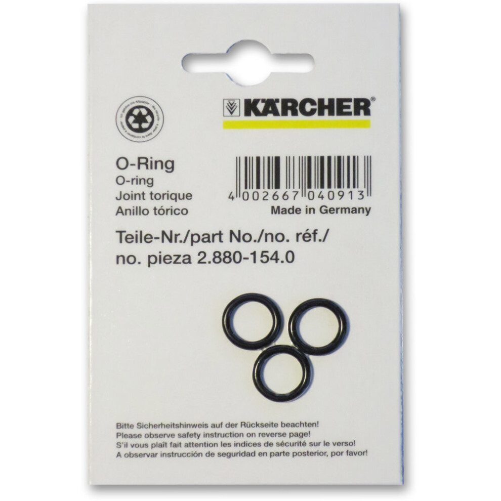 Karcher Professional Pressure Washer O-Ring kit 2.880-154.0