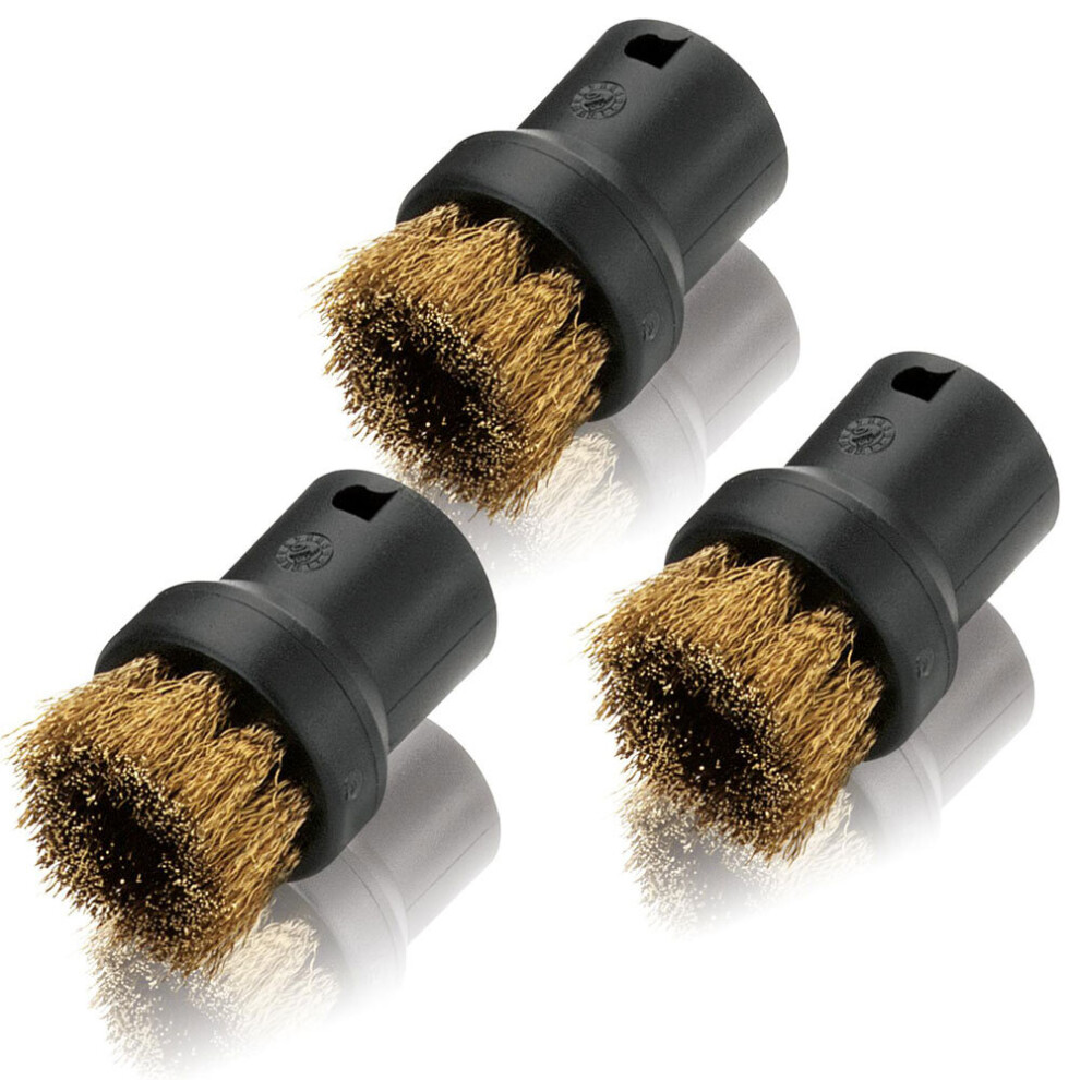 Karcher steam cleaner set of 3 Wire brushes 2.863-061.0