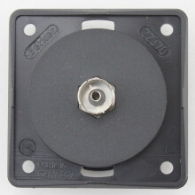 Berker Single TV Point Colour Anthracite W4 21224A